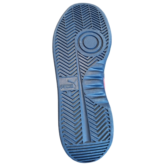 Puma Kids Sneakers - White and Navy - Picture 13 of 15